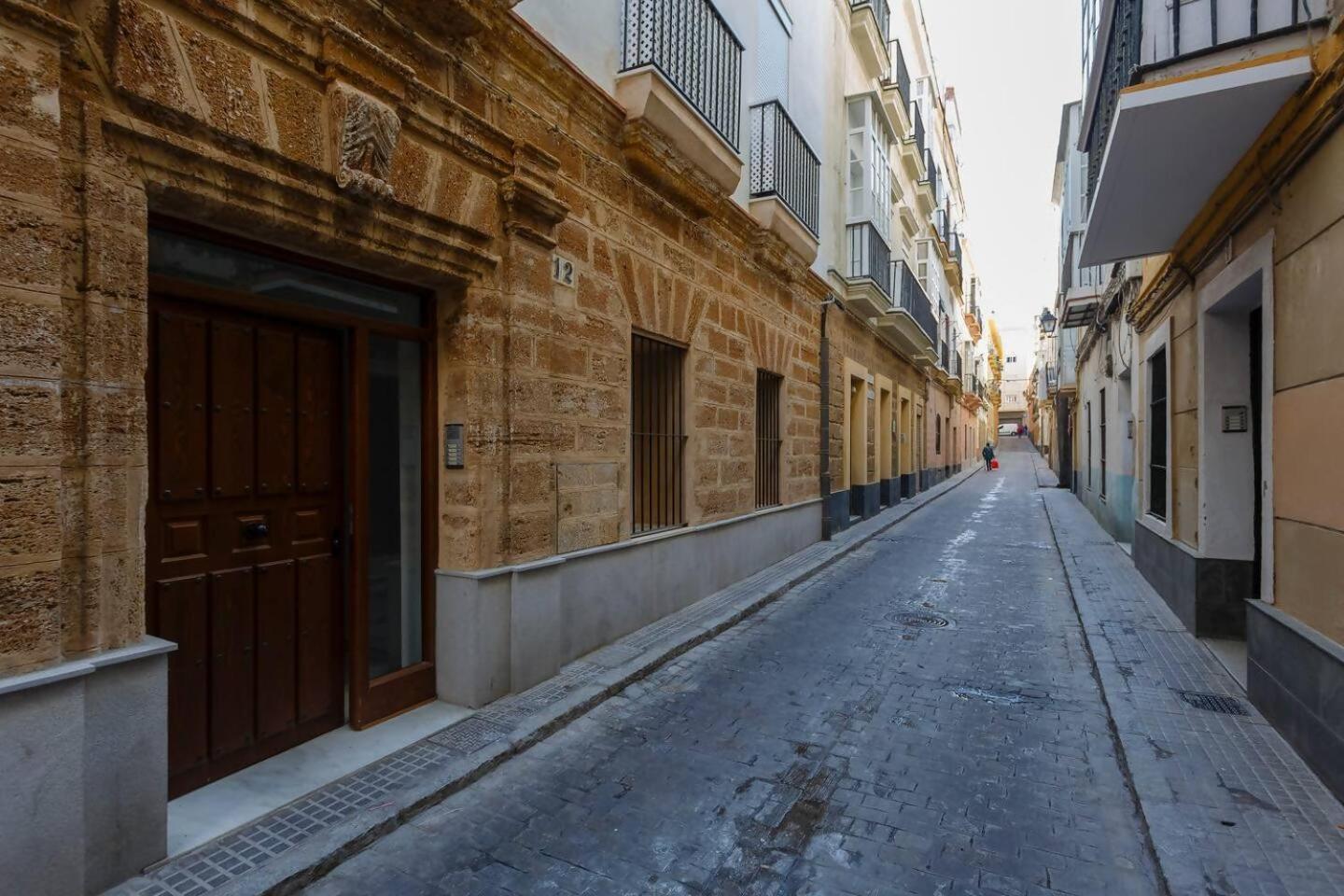 Sh Precioso Cruz Acogedor Y Cerca Del Mercado Cádiz Kültér fotó
